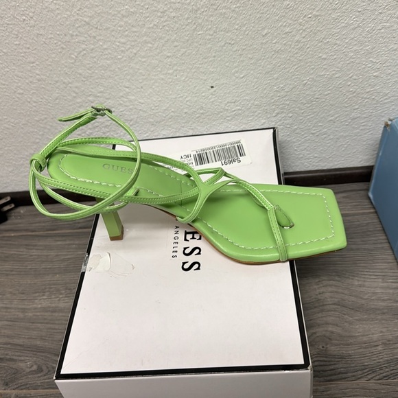 GUESS Women's Leeba Strappy Dress Sandals - Picture 5 of 6